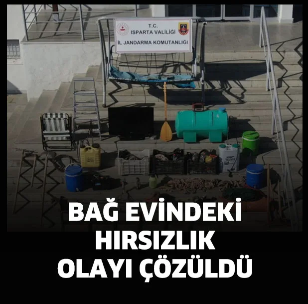 Bağ Evindeki Hırsızlık Olayı Çözüldü: Şüpheliler Tutuklandı