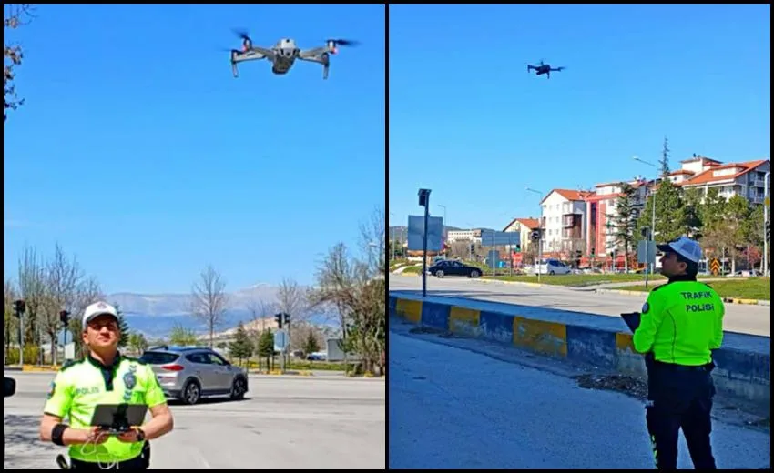 Drone Destekli Trafik Denetimlerinde Ceza Yağdı