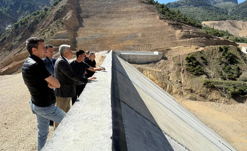 Darıderesi 2 Barajı’nda Çalışmalar Sürüyor