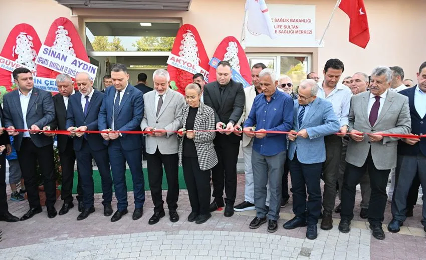 Halife Sultan Mahallesi Aile Sağlığı Merkezi Açıldı