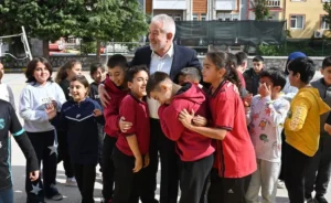 Başkan Başdeğirmen, Cumhuriyet İlkokulu’nda Öğrencilerle Buluştu