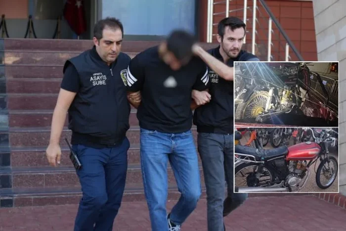Isparta’da Motosiklet Hırsızı Yakalandı