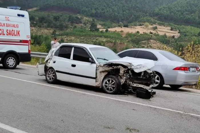 Dereboğazı Yolunda Kaza: 1 Yaralı