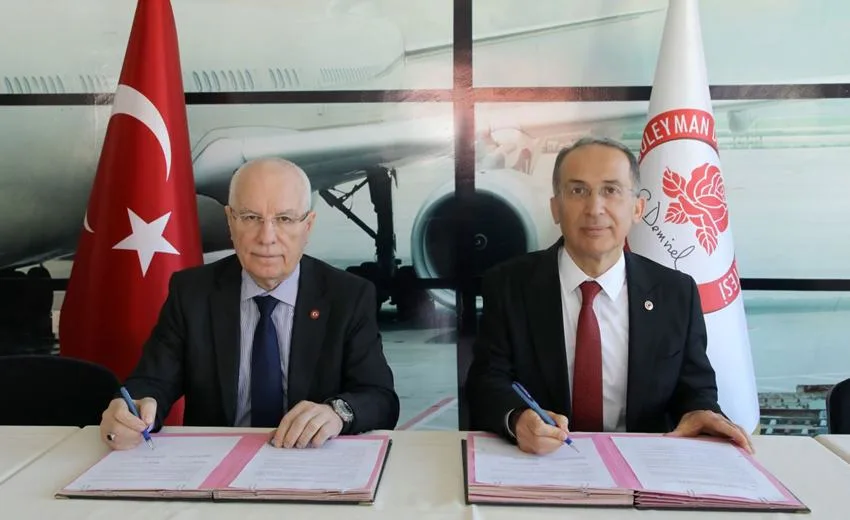 SDÜ ile ERAH Havacılık Akademisi Arasında İş Birliği Protokolü İmzalandı